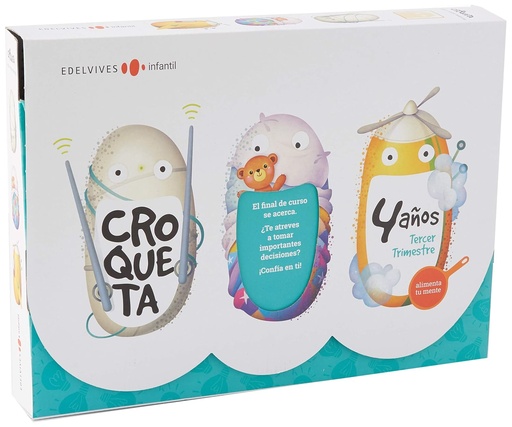[9788414018149] PROYECTO CROQUETA 4 ANOS TERCER TRIMESTRE