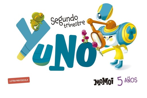 [9788414061985] PROYECTO MOMOI - 5 ANOS: SEGUNDO TRIMESTRE: YUNO