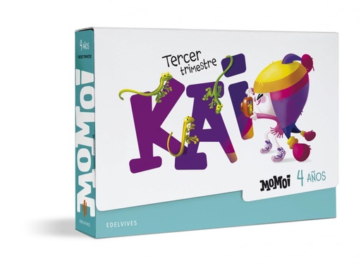 [9788414044452] PROYECTO MOMOI 4 ANOS TERCER TRIMESTRE: KAI