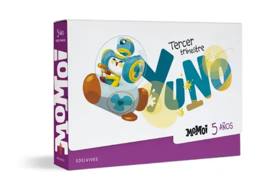 [9788414044575] PROYECTO MOMOI 5 ANOS TERCER TRIMESTRE (YUNO)