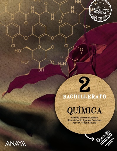 [9788414329955] QUIMICA 2 BACHILLERATO (OPERACION MUNDO)