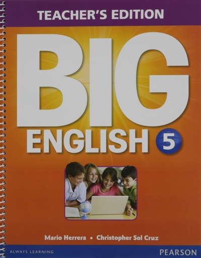 [9780133044027] BIG ENGLISH 5 TBK (US ED)