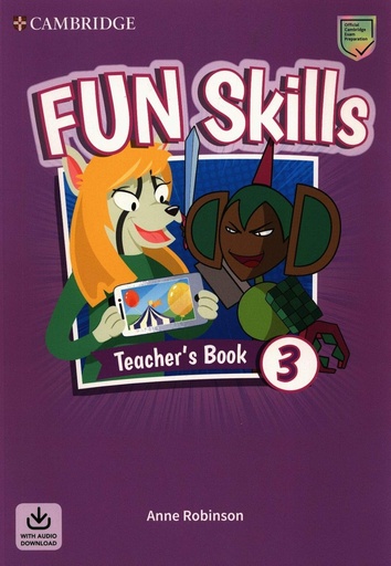 [9781108563475] FUN SKILLS 3 TBK+AUDIO DOWNLOAD