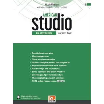 [9783990891841] AMERICAN STUDIO PRE-INTERMEDIATE TBK+EZONE