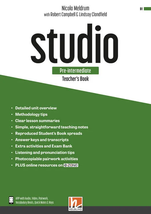 [9783990459294] STUDIO PRE-INTERMEDIATE TBK+EZONE