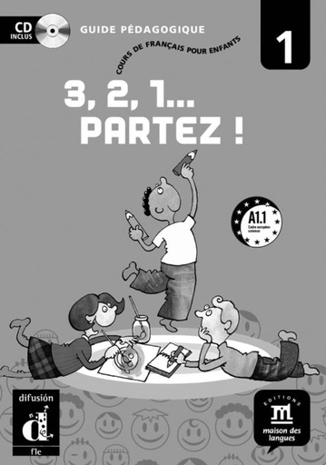 [9788484432470] 3,2,1 PARTEZ! 1 LIBRO DEL PROFESOR+CD