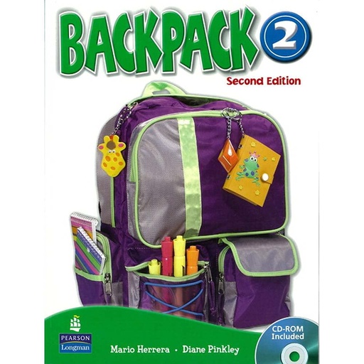 [9780132451314] BACKPACK 2 TBK (2ND ED)