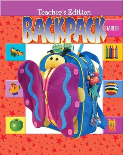 [0131826786] BACKPACK STARTER TEACHER'S EDITION