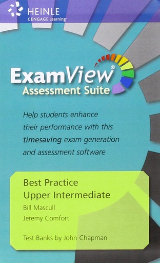 [9781424016174] BEST PRACTICE UPPER-INTERMEDIATE ASSESSMENT CD-ROM+EXAMVIEW