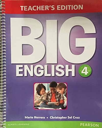 [9780133044102] BIG ENGLISH 4 TBK (US ED)