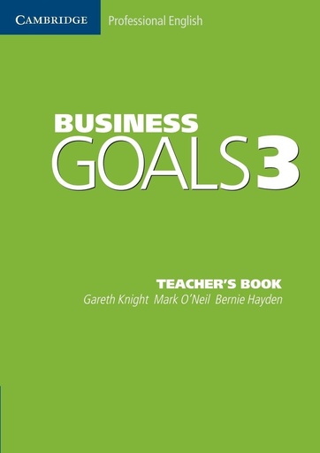 [0521613175] BUSINESS GOALS 3 TBK