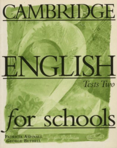 [052165646X] CAMB ENG FOR SCHOOLS 2 (TESTS)