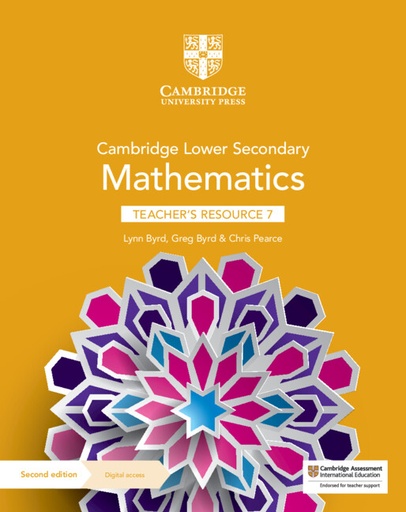 [9781108771405] CAMBRIDGE LOWER SECONDARY MATHEMATICS 7 TEACHER'S RESOURCE+DIGITAL ACCESS (2ND ED)