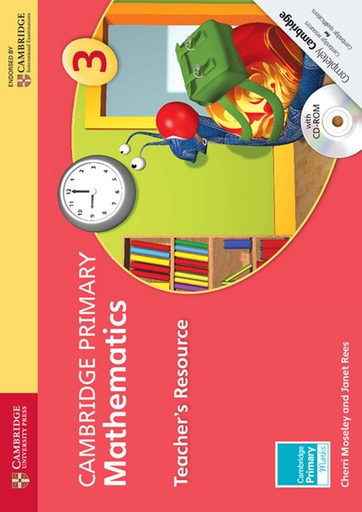[9781107668898] CAMBRIDGE PRIMARY MATHEMATICS 3 TEACHER'S RESOURCE+CD-ROM