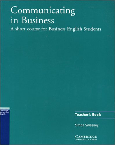 [0521774942] COMMUNICATING IN BUSINESS TBK