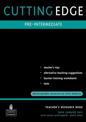 [0582382629] CUTTING EDGE PRE-INTERMEDIATE TEACHER'S RES BOOK