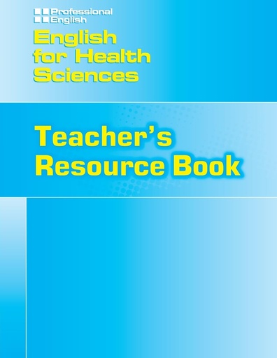 [1424000122] ENGLISH FOR HEALTH SCIENCES TEACHER'S RES BOOK