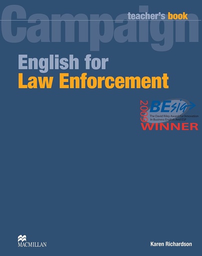 [9780230732575] ENGLISH FOR LAW ENFORCEMENT TBK