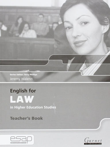 [9781859644188] ENGLISH FOR LAW TBK