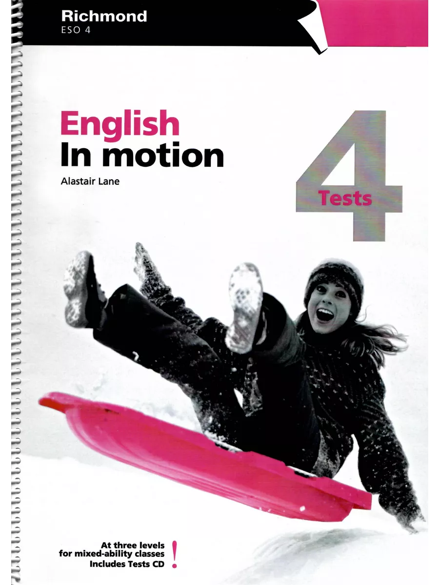 [8431300050839] ENGLISH IN MOTION 4 TEST+ CD