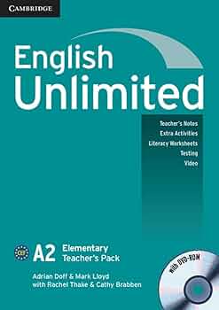 [9780521697767] ENGLISH UNLIMITED ELEMENTARY TBK+DVD-ROM