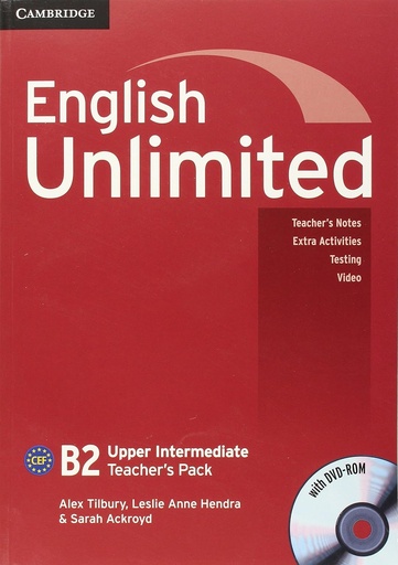 [9780521151702] ENGLISH UNLIMITED UPPER-INTERMEDIATE TBK+DVD-ROM