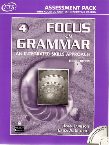 [9780131931398] FOCUS ON GRAMMAR HIGH INTERMEDIATE ASSESSMENT PACK (3RD ED)