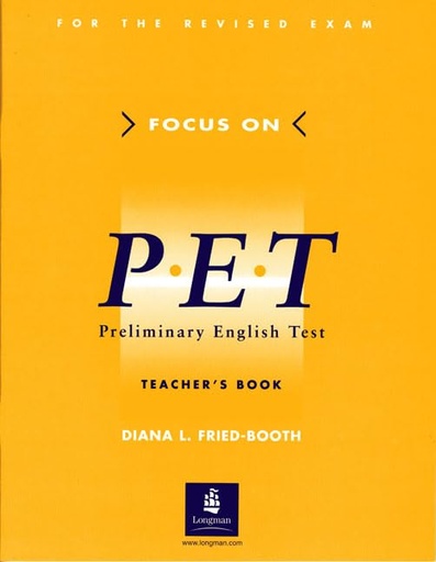 [0175571201] FOCUS ON PET TEACHER'S BOOK