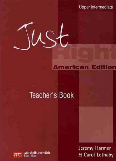 [9780462000268] JUST RIGHT UPPER-INTERMEDIATE TBK (US ED)