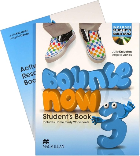 [9780230420083] BOUNCE NOW - STUDENT'S BOOK + ACTIVITY RES BOOK + CD-ROM - 3