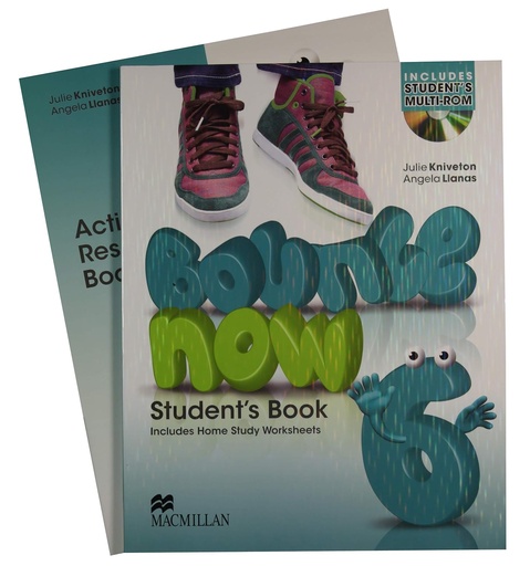 [9780230420298] BOUNCE NOW - STUDENT'S BOOK + ACTIVITY RES BOOK + CD-ROM - 6