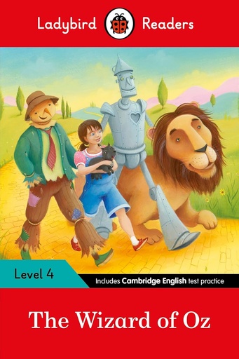[9780241253793] LADYBIRD READERS : THE WIZARD OF OZ - BOOK - Level 4