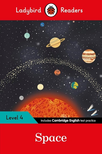 [9780241253816] LADYBIRD READERS : SPACE - BOOK - Level 4