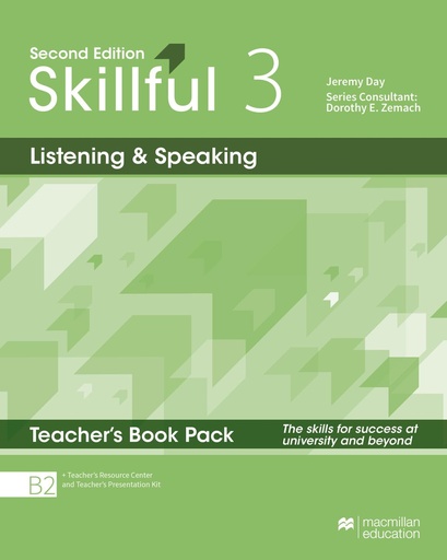 [9781380010735] SKILLFUL LISTENING & SPEAKING 3 (UPPER-INTERMEDIATE) PREMIUM TBK PACK (2ND ED)