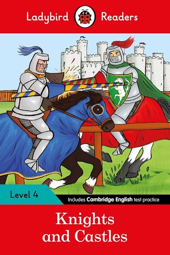 [9780241284322] LADYBIRD READERS : KNIGHTS & CASTLES - BOOK - Level 4
