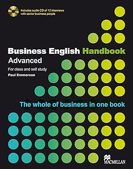 [9781405086059] BUSINESS ENGLISH HANDBOOK ADVANCED+CD-ROM