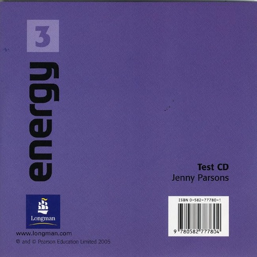 [0582777801] ENERGY 3 TEST AUDIO CD