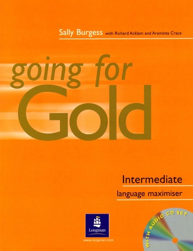 [0582518016] GOING FOR GOLD INTERMEDIATE MAXIMISER (NO KEY) & AUDIO CD