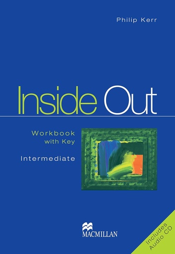 [1405029110] INSIDE OUT INTERMEDIATE WBK & KEY + CD