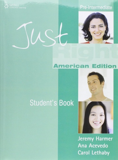 [9780462007847] JUST RIGHT PRE-INTERMEDIATE SBK + CD (US)O.E