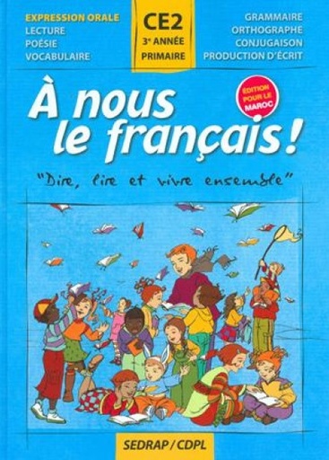 [9782758104667] A NOUS LE FRANÇAIS! CE2 MANUEL