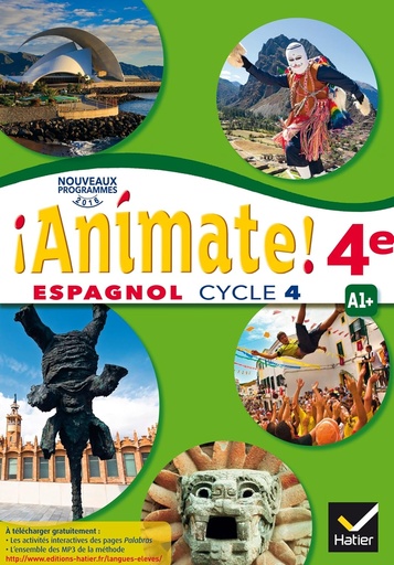 [9782401026995] ANIMATE! ESPAGNOL 4E A1+ MANUEL