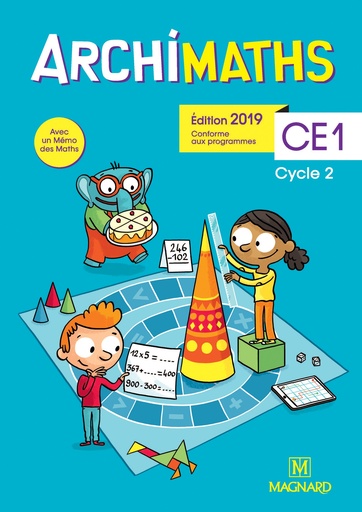 [9782210505759] ARCHIMATHS CE1 FICHIER+ MEMO DES MATHS (ED 2019)