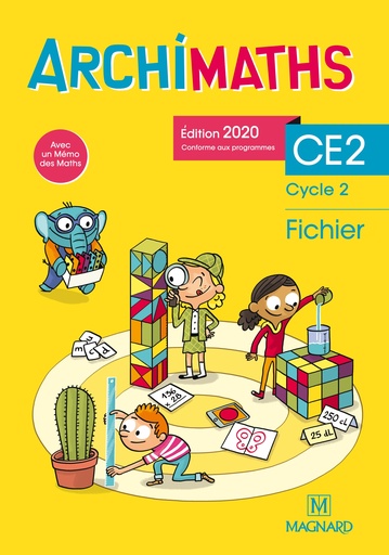 [9782210507258] ARCHIMATHS CE2 FICHIER+ MEMO DES MATHS (ED 2020)