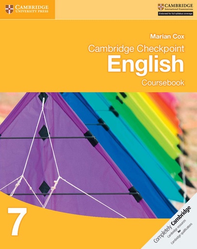 [9781107670235] CAMBRIDGE CHECKPOINT ENGLISH 7 CBK