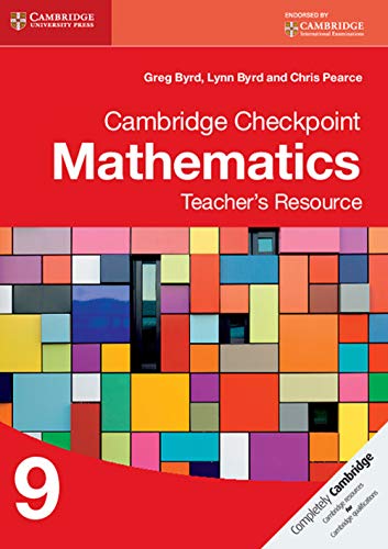 [9781107693975] CAMBRIDGE CHECKPOINT MATHEMATICS 9 TEACHER'S RES