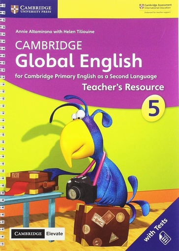 [9781108610568] CAMBRIDGE GLOBAL ENGLISH 5 TEACHER'S RESOURCE+CAMBRIDGE ELEVATE