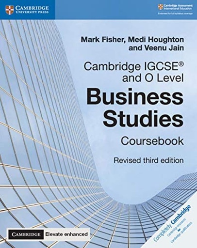 [9781108348256] CAMBRIDGE IGCSE & O LEVEL BUSINESS STUDIES CBK+CAMBRIDGE ELEVATE ENHANCED ED (2 YEARS) (3RD ED 2020 EXAM)