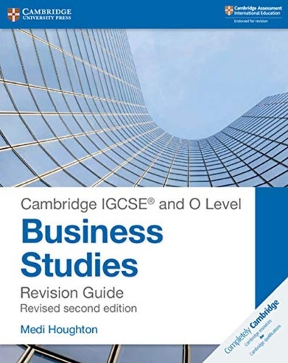 [9781108441742] CAMBRIDGE IGCSE & O LEVEL BUSINESS STUDIES REVISION GUIDE (REVISED 2ND ED 2020 EXAM)
