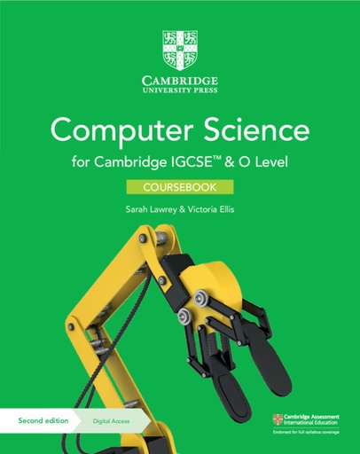[9781108915144] CAMBRIDGE IGCSE & O LEVEL COMPUTER SCIENCE CBK WITH DIGITAL ACCESS (2 YEARS)